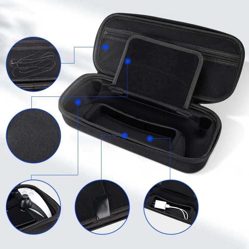 Étui de transport rigide EVA pour PS5 Portal - Protection maximale console portable Sony PlayStation
