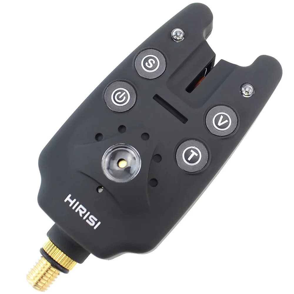 Hirisi B1101 2 Alarmes de Touche Carpe Réglables - Contrôle Volume, Ton, Sensibilité LED Indicateur