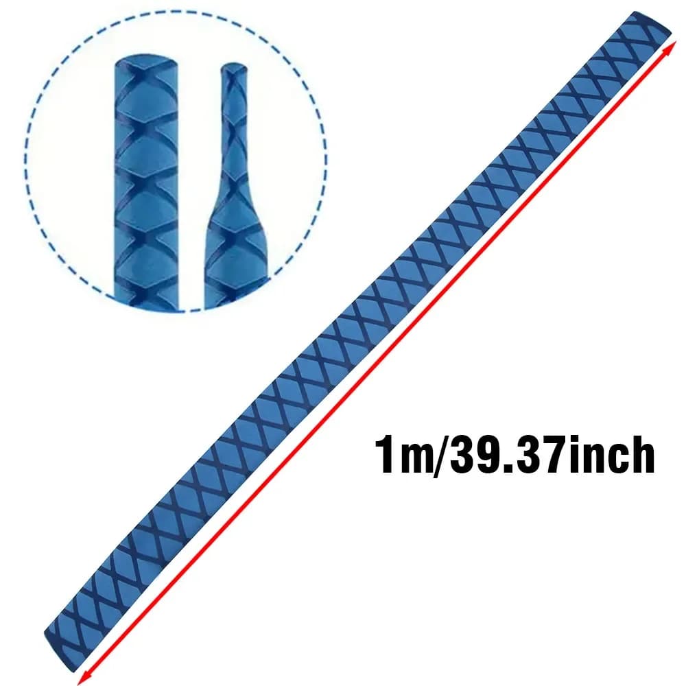 Gainage thermorétractable X-Tube pour poignée de canne - Isolation étanche 40 pouces - Diamètre 25mm ou 30mm