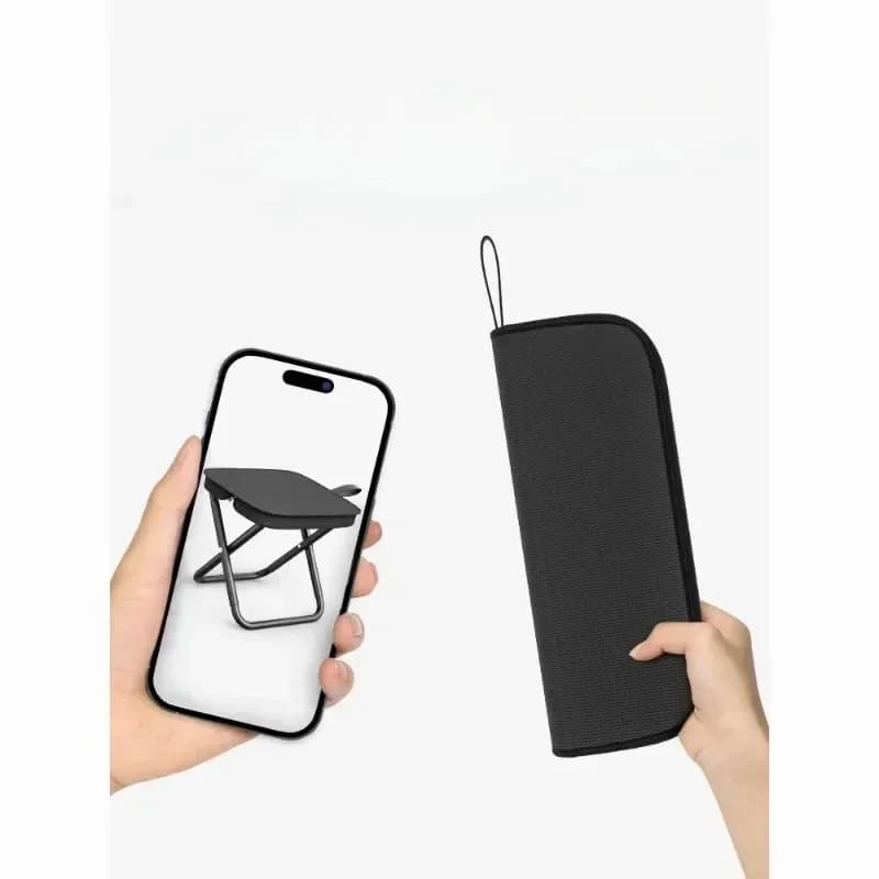 Tabouret pêche pliant ultra-léger - Siège de randonnée compact pour pêcheurs nomades
