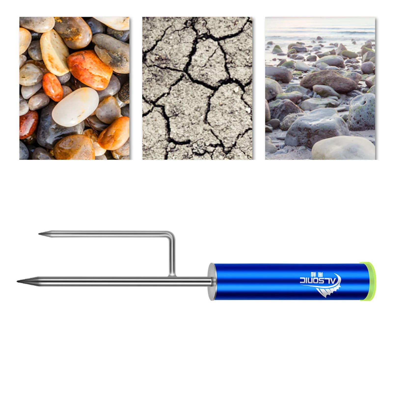 Support réglable pour canne à pêche avec pique sol - Portable étanche accessoires pêche extérieur