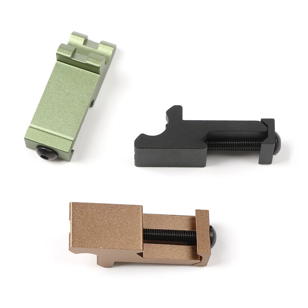 Adaptateur latéral 45 degrés rail Picatinny 20mm montage lampe laser lunette fusil chasse accessoire tactique
