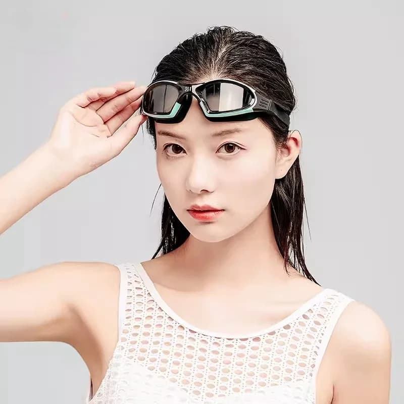 Lunettes de natation myopie professionnelles HD piscine - Correction -2.0 à -6.0 étanches anti-buée