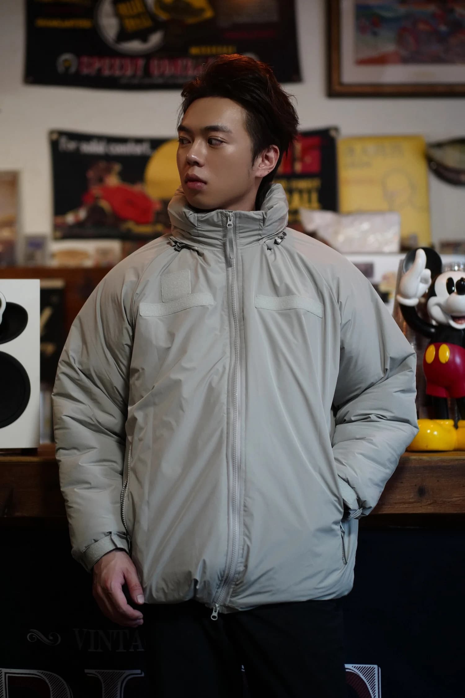 Veste pêche tactique militaire - Équipement extrême pour pêche par grand froid