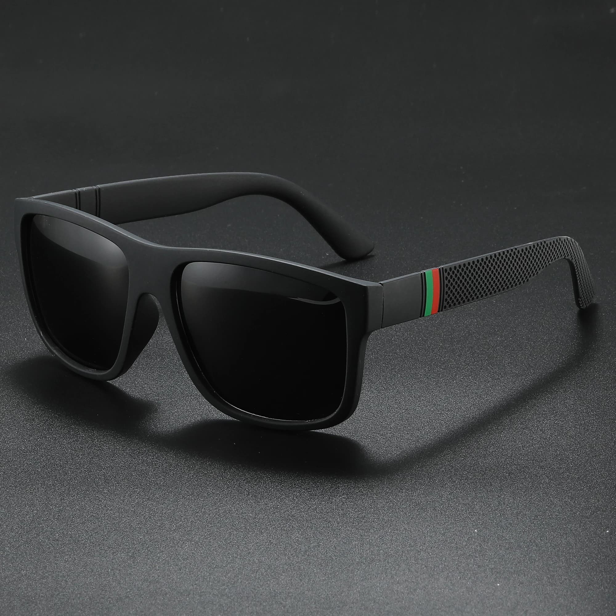 Lunettes de soleil polarisées surdimensionnées vintage - Luxe UV400 pour conduite, pêche et voyage