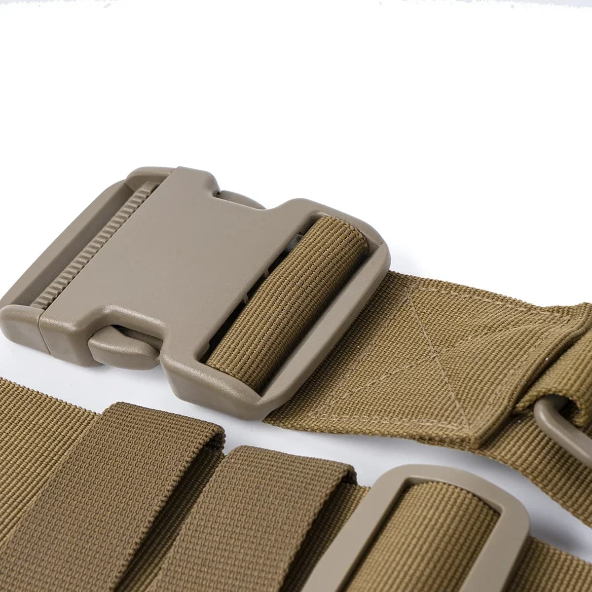 Ceinture porte-canne pêche réglable support ventral pour pêche debout confortable