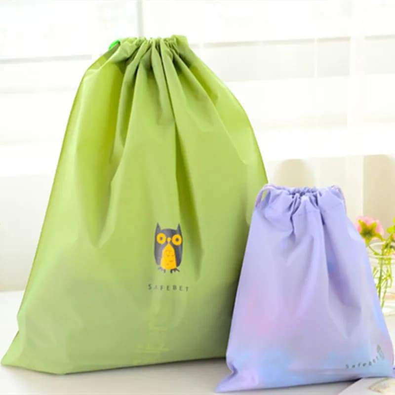 Sac de rangement étanche poche ménage voyage vêtements créatif minimaliste anti-poussière