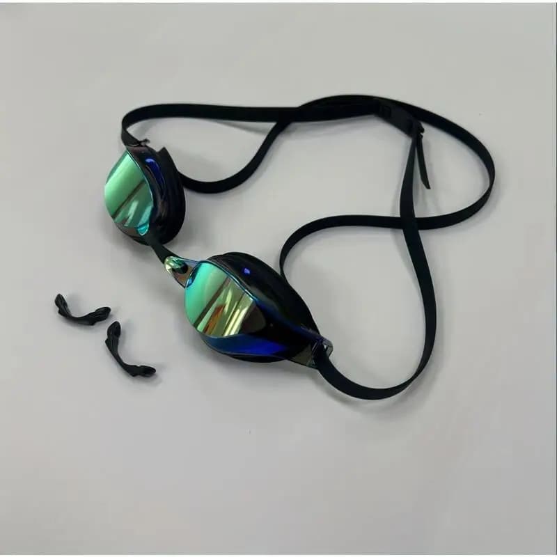 Lunettes de natation adulte anti-buée personnalisables logo étanches silicone sports nautiques