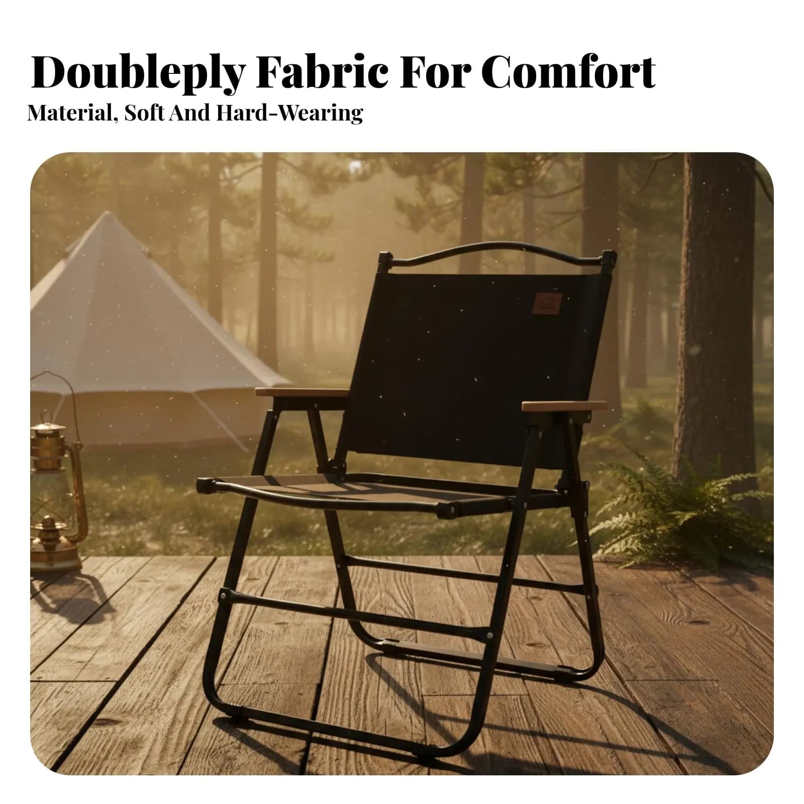 Chaise pliable grenouille ultra-légère profil bas avec sac de transport pour pêcheurs et camping