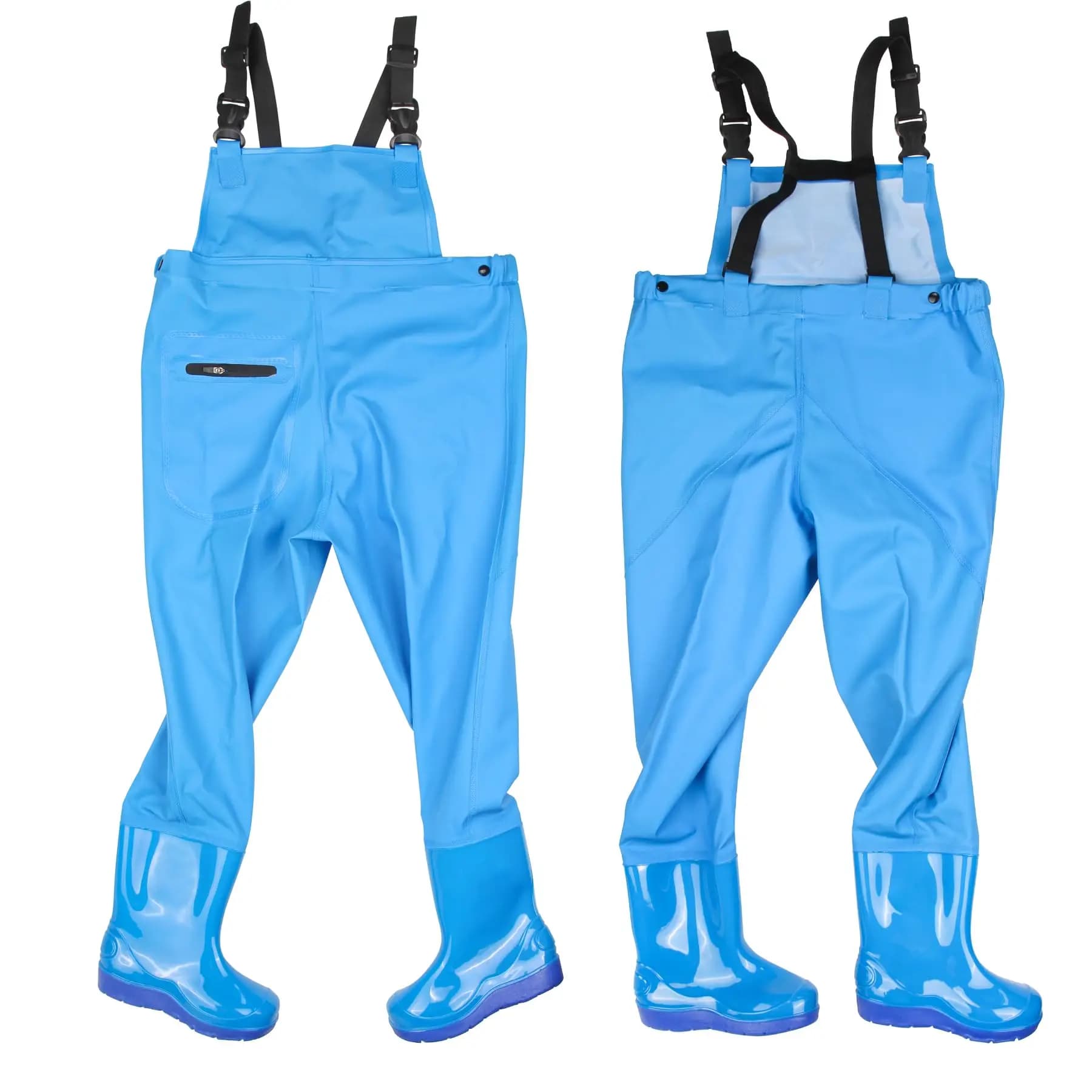 Waders enfant GUGULUZA - Combinaison pêche anti-dérapante pour jeunes pêcheurs outdoor