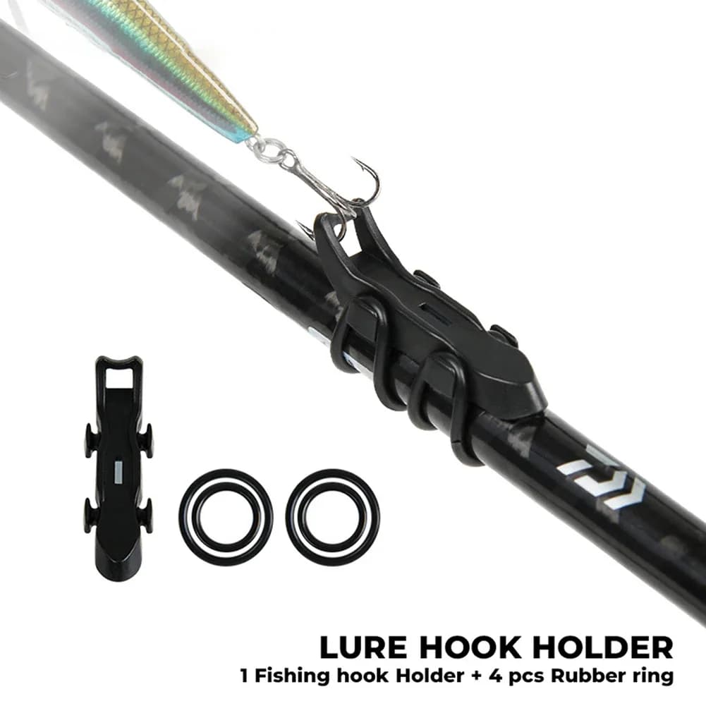 Porte-leurres magnétique 1-5 pièces sécurité canne à pêche support appâts accessoire pêche