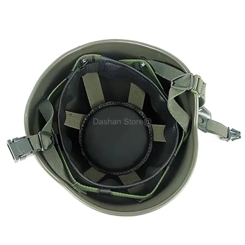 Casque acier tactique russe 6b26 pêche - Protection anti-explosion 99 avec housse et lunettes