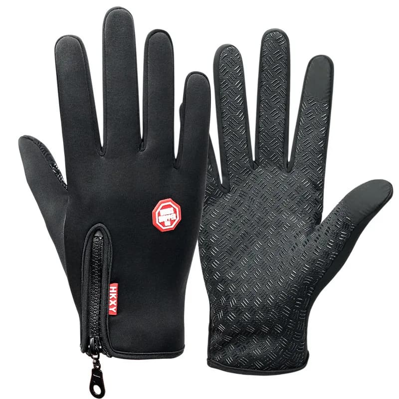 Gants polaire chauds antidérapants tactiles pour sports outdoor randonnée et équitation montagne