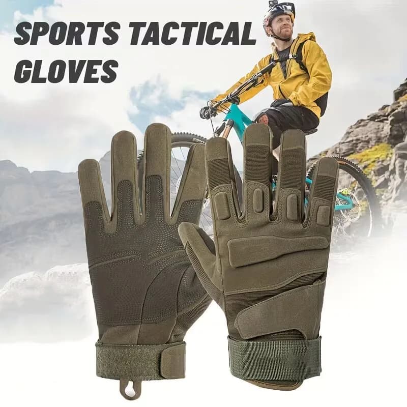 Gants tactiques anti-dérapants pour pêche, escalade et paintball - Hommes sportifs