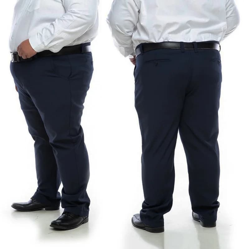Pantalon costume homme grande taille 48-52 business décontracté pêche occasionnel élégant
