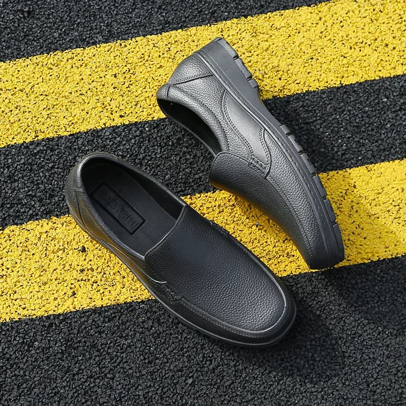 Bottes pluie basses légères homme confortables souples mode pêche anti-dérapantes résistantes PVC EVA chaussures aquatiques