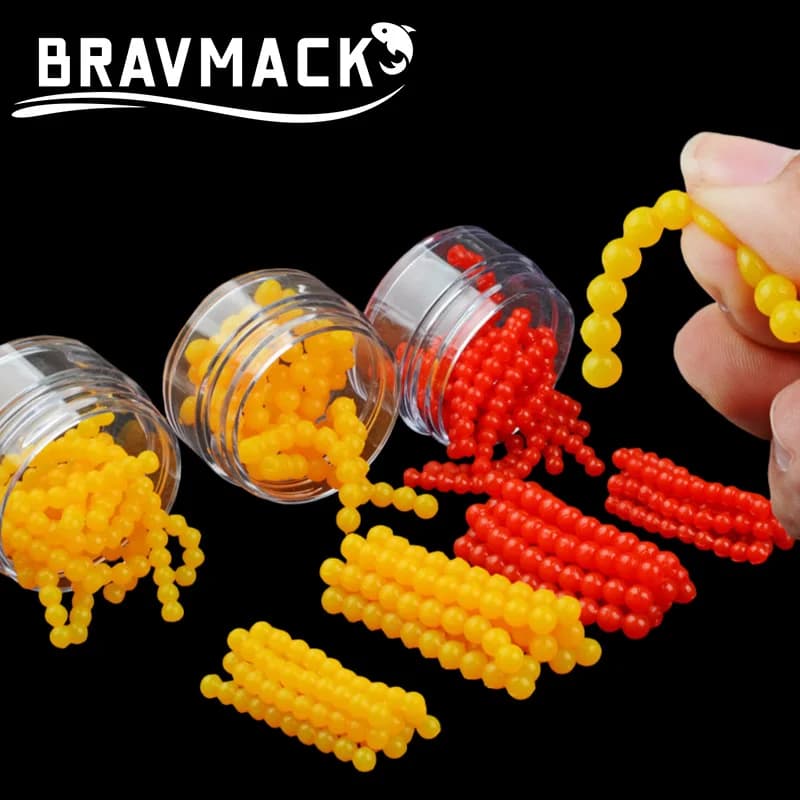 Perles appât à diffusion lente flottantes - Arômes fraise et maïs pour amorçage longue durée - Accessoire pêche