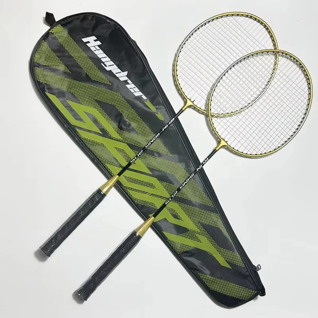 Set de badminton débutant 2 pièces - Raquettes professionnelles durables pour pêcheurs loisirs