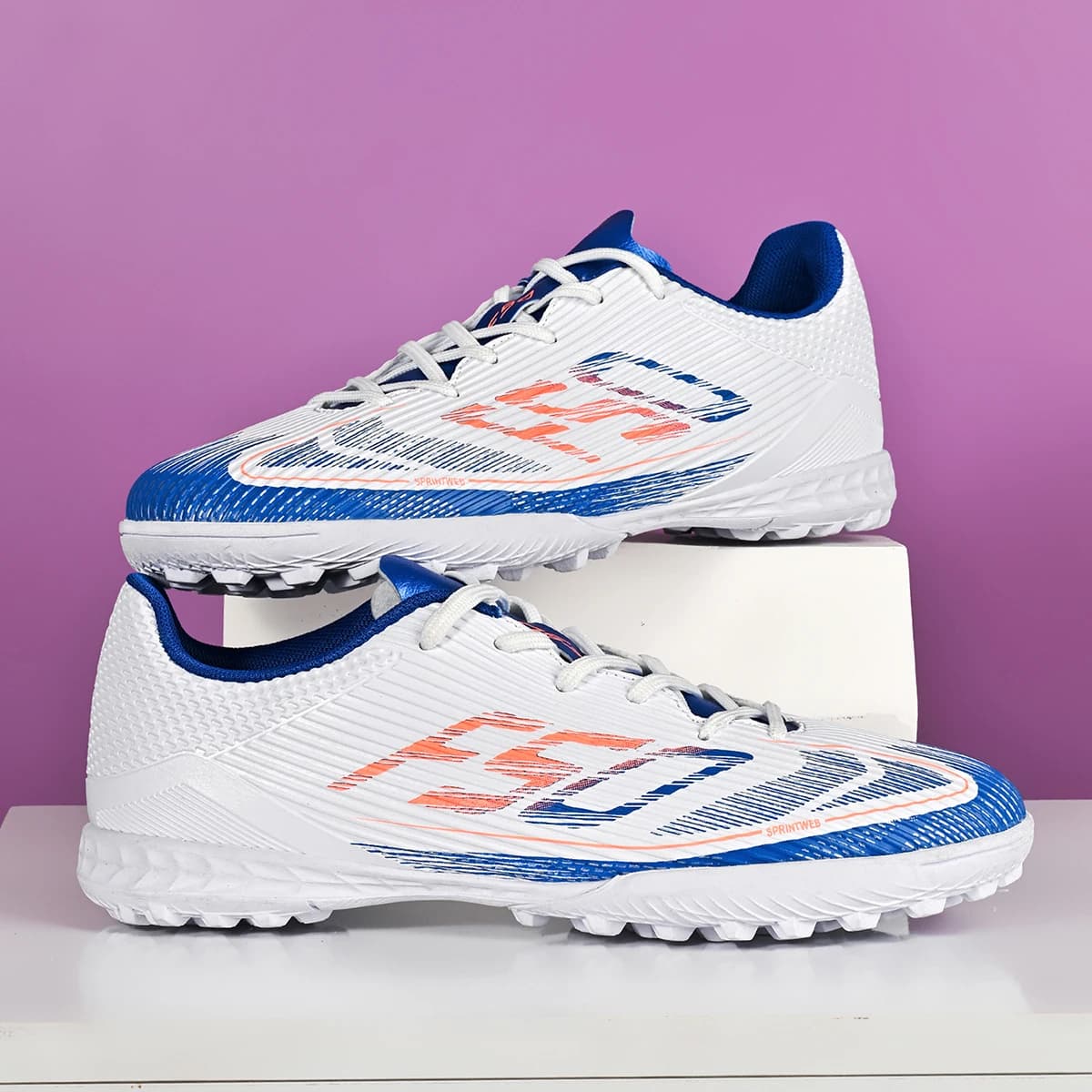 Chaussures de football homme TF à crampons brisés - Adhérence maximale et anti-dérapage toute saison