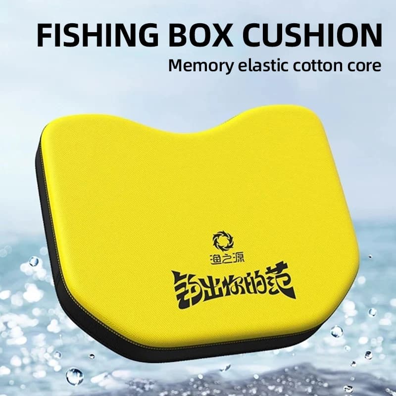 Coussin de siège de pêche épais et respirant - Confortable avec ventouses anti-dérapantes