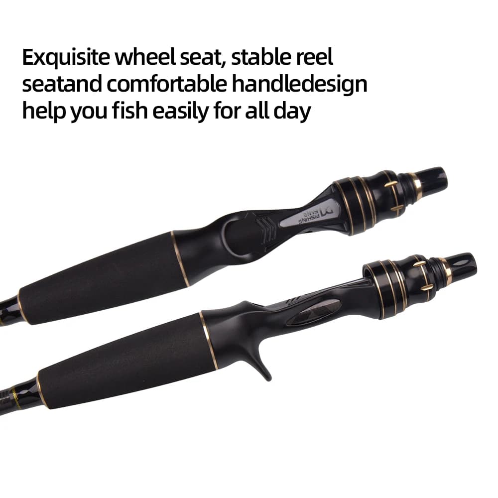 Canne jigging puissante 1.75m avec pointe titane pour seiche et calmar - Pêche en bateau professionnelle
