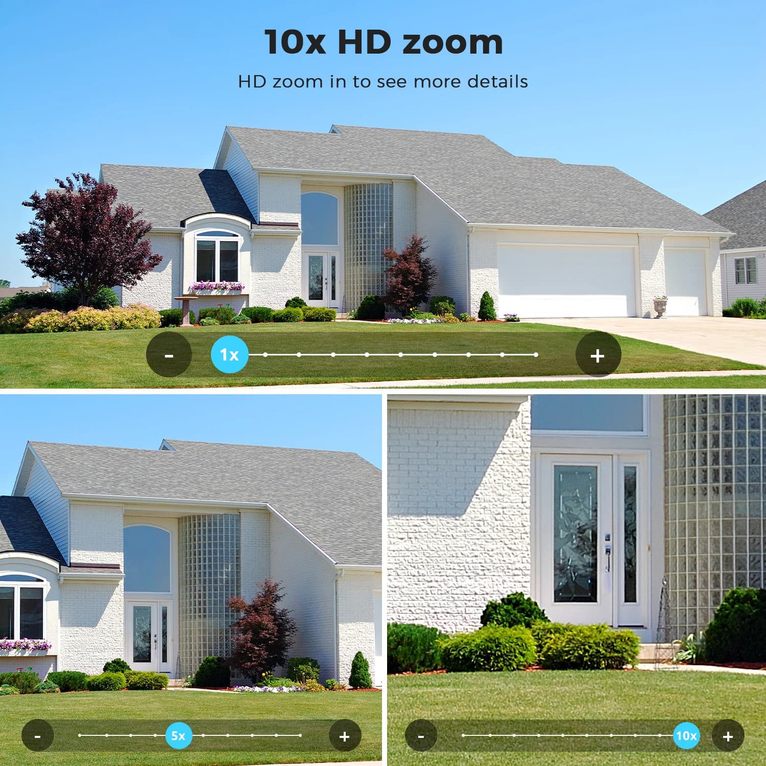 Caméra sécurité extérieure 20MP 5G PTZ - Détection humaine AI, zoom 10x et vision nocturne pour surveillance complète