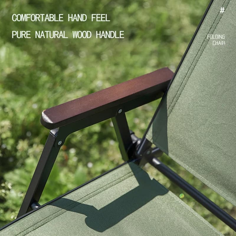 Chaise de camping pliante BISINNA Outdoor - Portable pour pêche, randonnée et plage