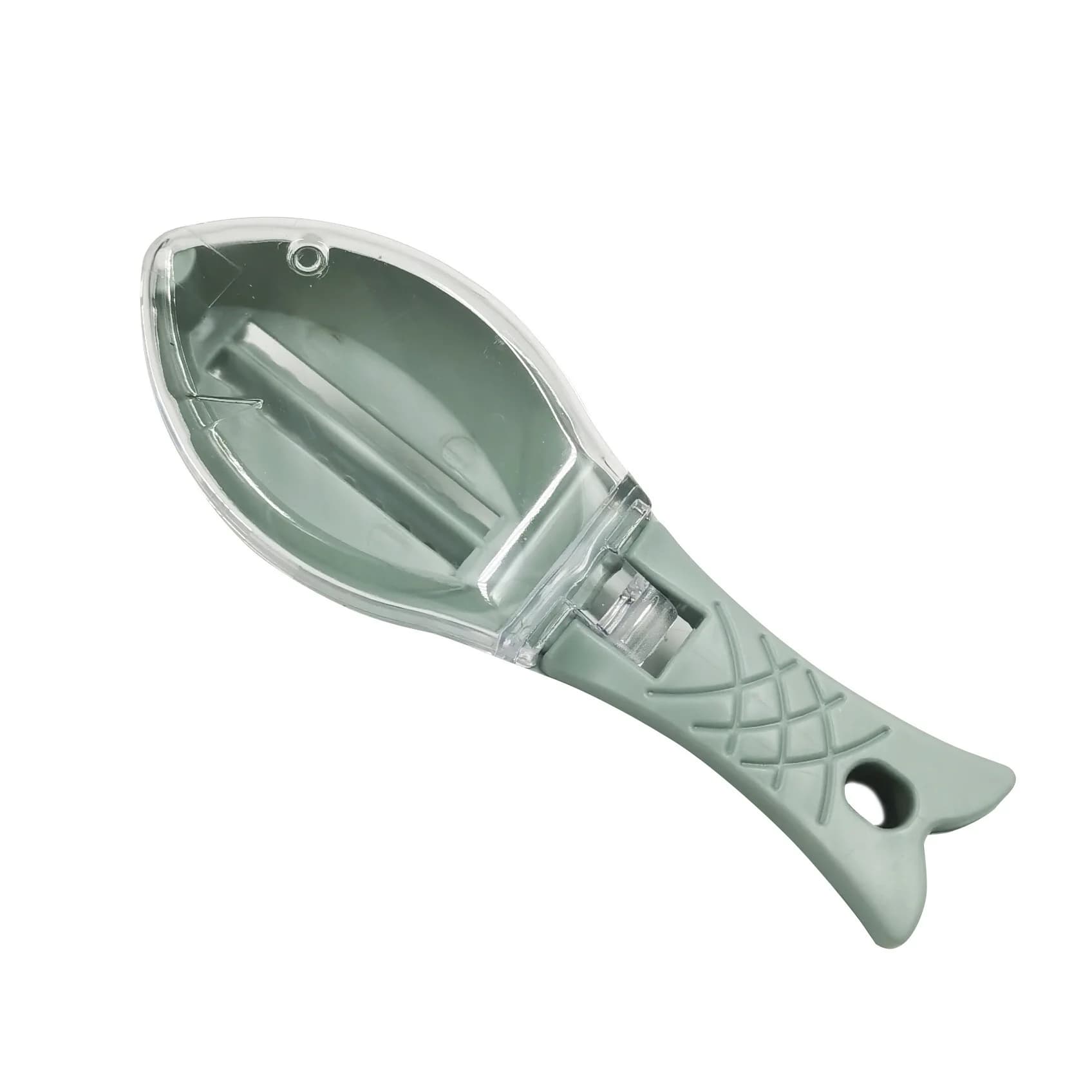 Racleur à écailles de poisson manuel avec couvercle, pour nettoyer et entretenir votre matériel de pêche