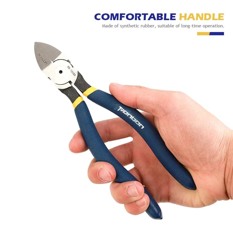 Pinces coupantes 5/6 pouces avec dénudeur - Outils électricien pour câbles de bateau et électronique pêche