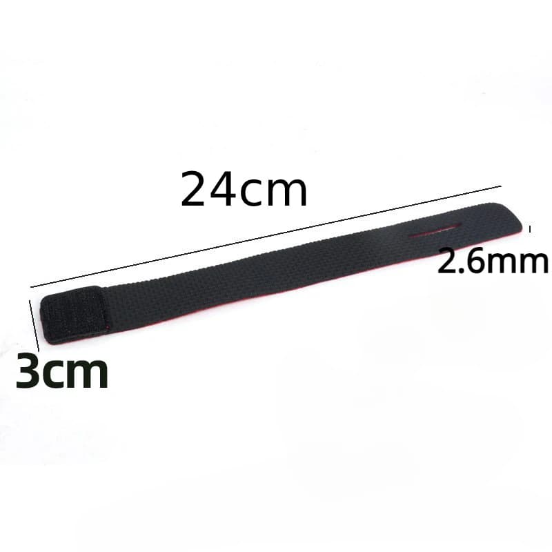 Sangle élastique réutilisable pour canne à pêche, 5 ou 10 bandes de fixation anti-dérapantes pour matériel