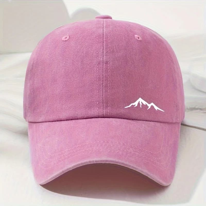 Casquette baseball motif montagne voyage randonnée alpinisme protection solaire homme femme pêche