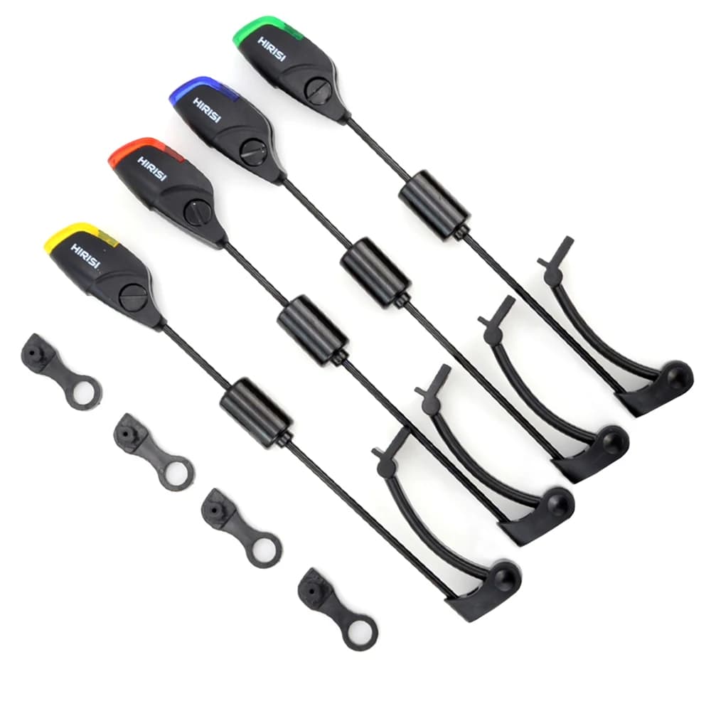 Base amovible B2013 pour alarmes de pêche Hirisi - Support réglable pour indicateurs et swingers carpe