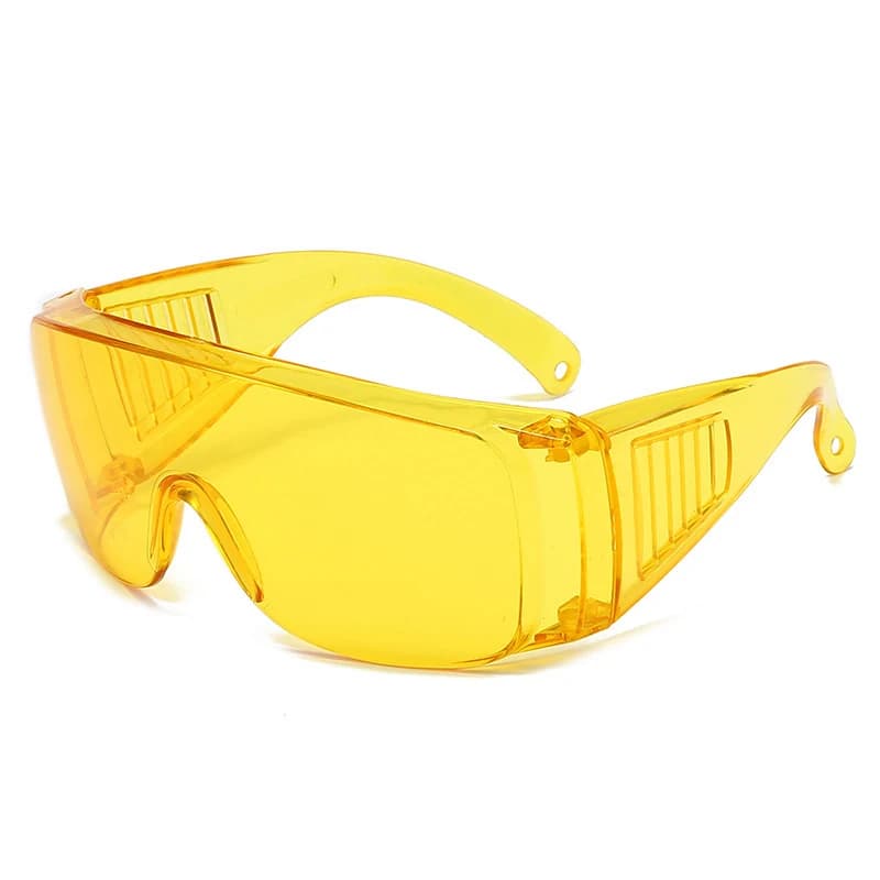 Lunettes de laboratoire dentaire étanches - Éclairage UV multicolore pour blanchiment des dents - Randonnée