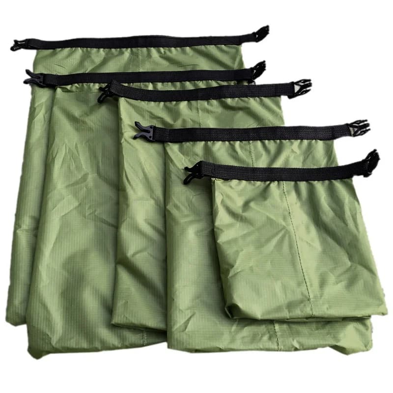5 sacs étanches pour pêche - Protection équipement camping, rafting et activités nautiques