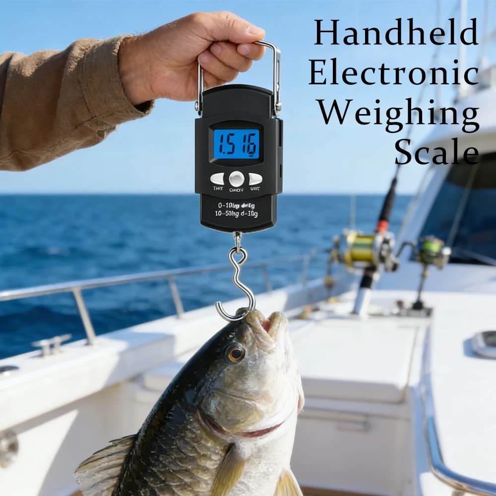 Balance digitale portable avec mètre ruban - Multi-unités pour pêche et voyage