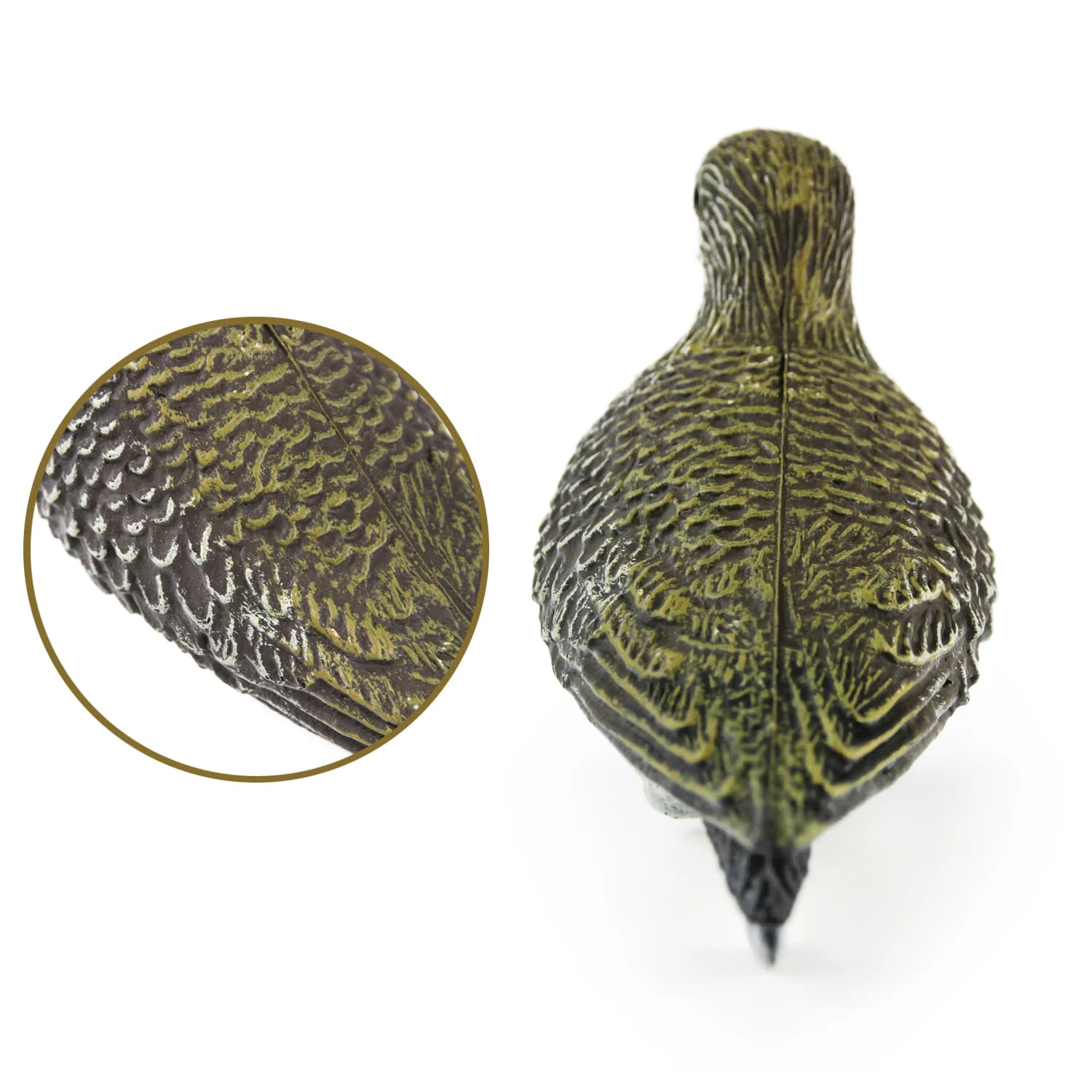 Leurres pluvier doré pacifique pour chasse - 1/3/6 pièces sans poteau support - Oiseau migrateur