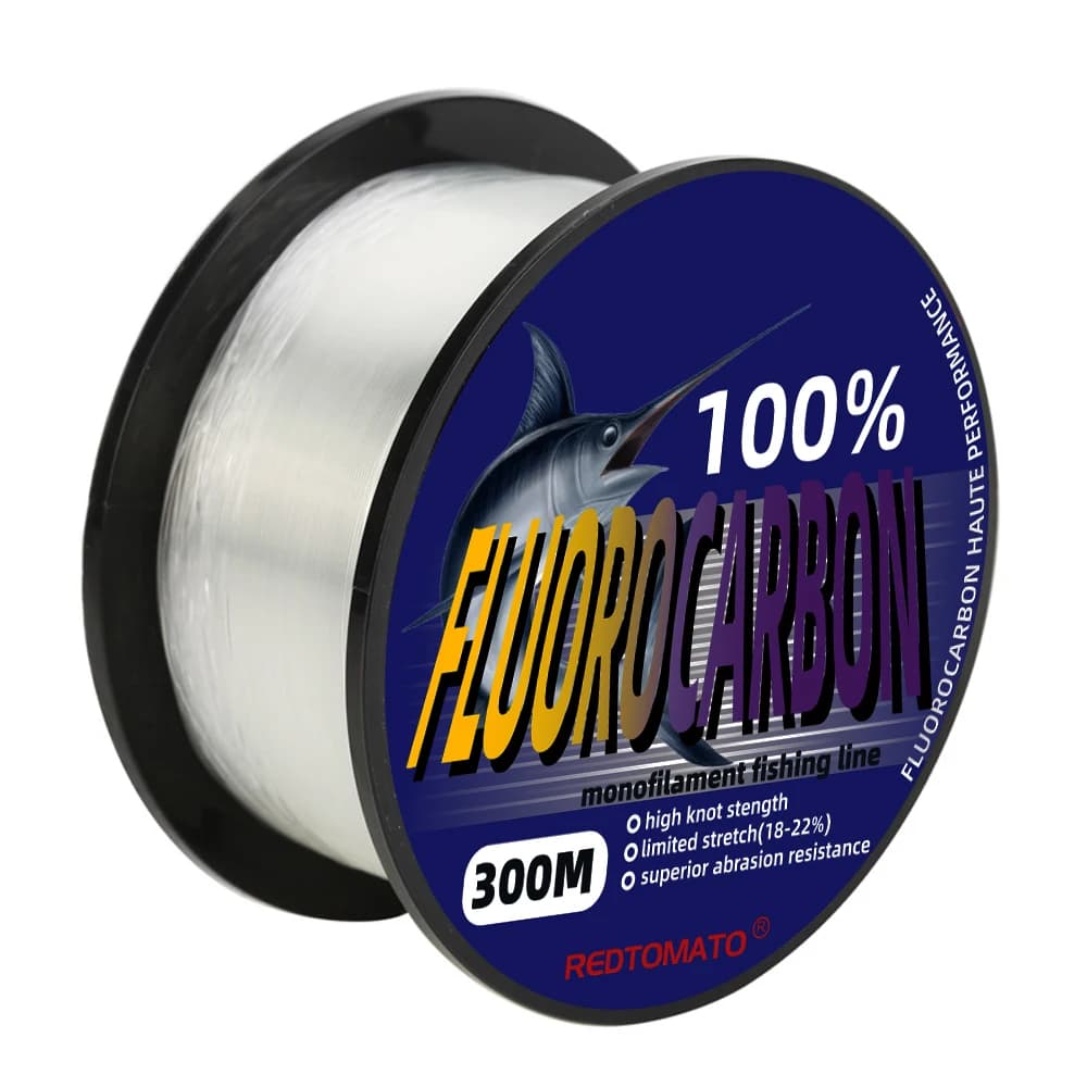 Bas de ligne fluorocarbone 100% japonais 0.12-0.48mm monofilament coulante pour pêche en mer
