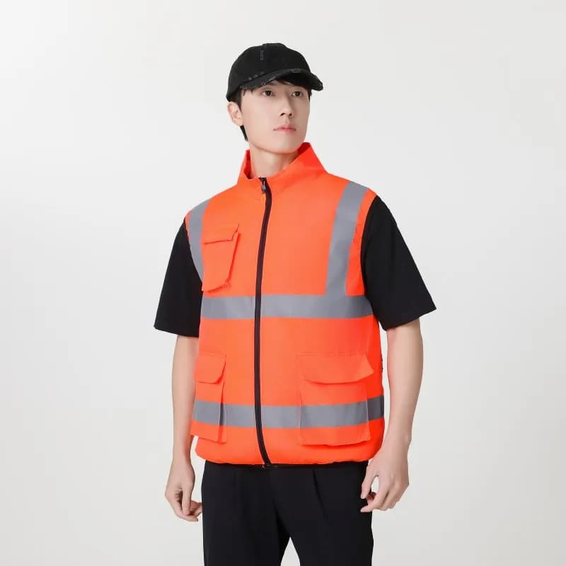 Veste de travail ventilée pour chantier anti coup de chaleur été vêtement professionnel fraîcheur
