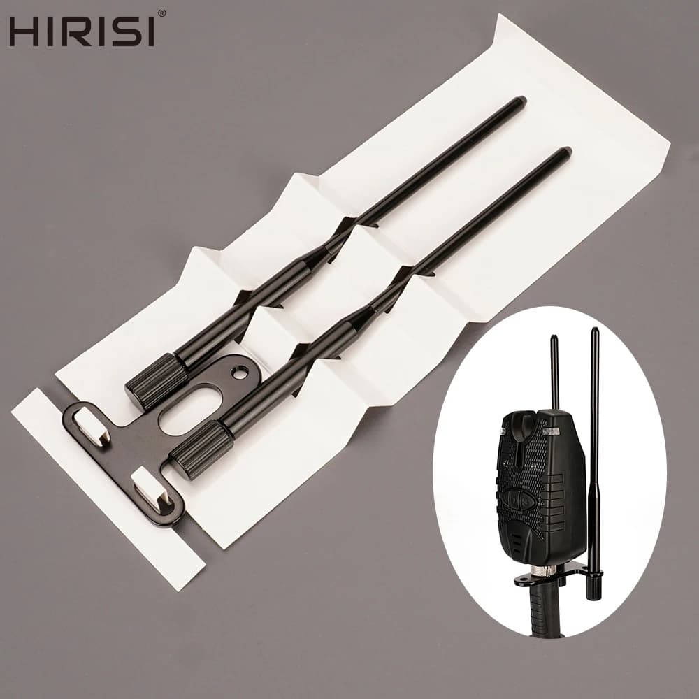 Barres anti-accrochage Hirisi SN5 pour détecteurs de touche pêche carpe - Aluminium résistant vent