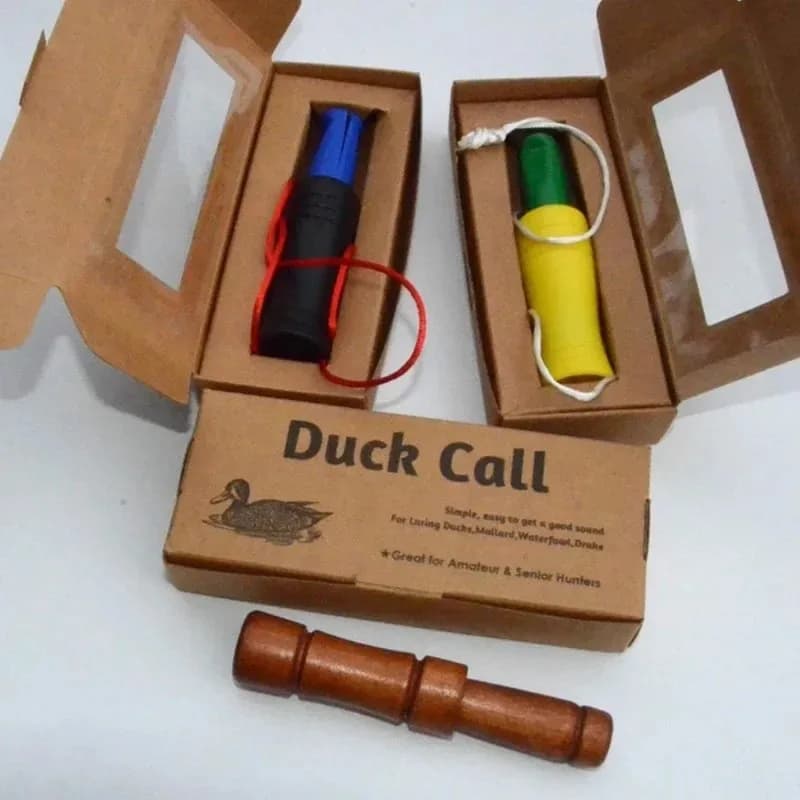 Appel canard colvert en bois - Sifflet leurre puissant pour chasse au canard réaliste et sonore