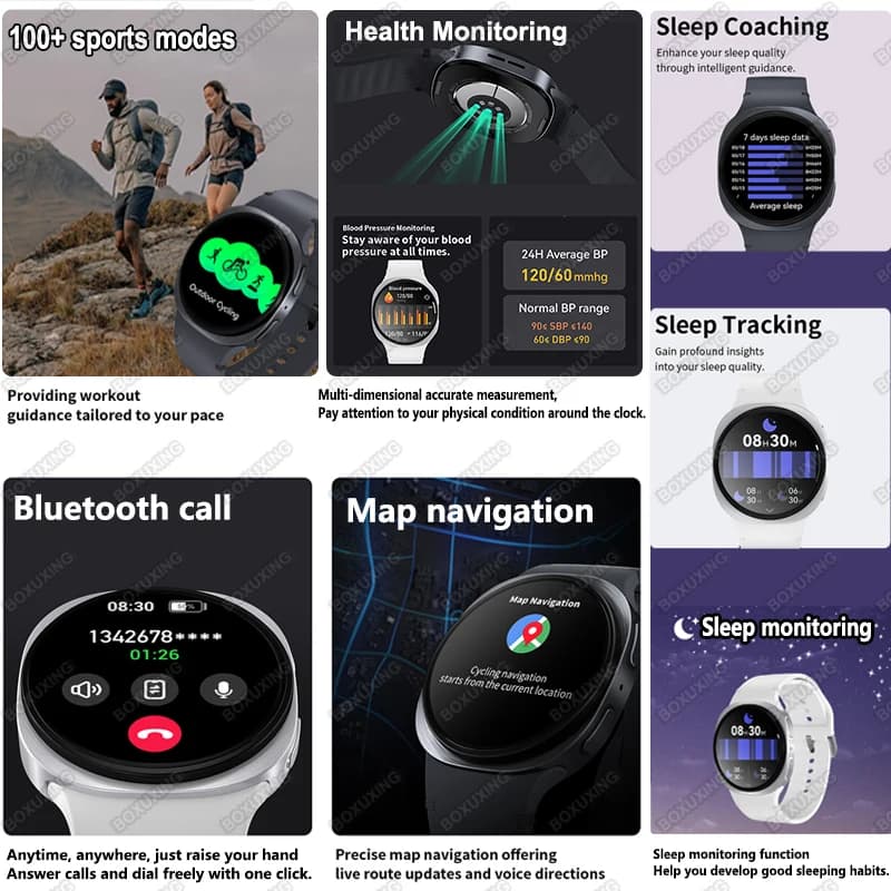 Montre Watch 8 Mini avec GPS, navigation cartes et NFC pour sports outdoor étanche IP68