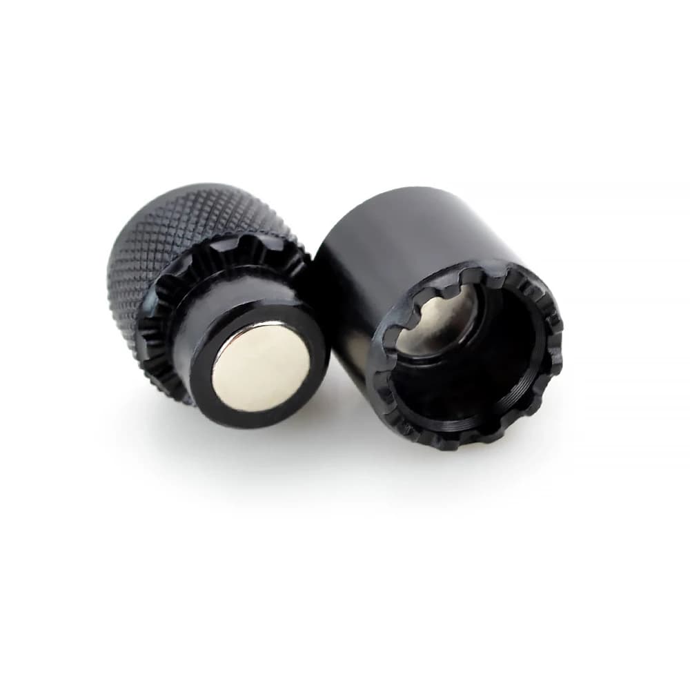 Connecteur rapide aluminium pour alarmes de pêche carpe - Adaptateur rod pod - Accessoires Hirisi AQ210