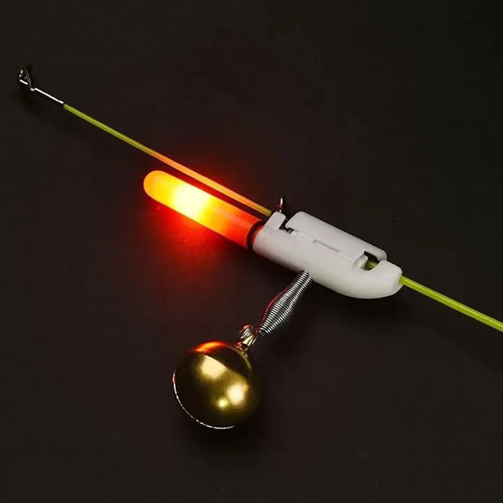 Lampe LED GOBAIT CR425 pour pêche de nuit - Alarme lumineuse détecteur de touches avec batterie USB rechargeable