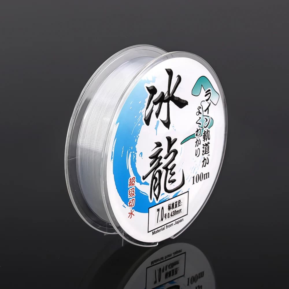 Ligne pêche DNDYUJU nylon Japonais 100m eau douce et mer accessoire pêche résistance optimale