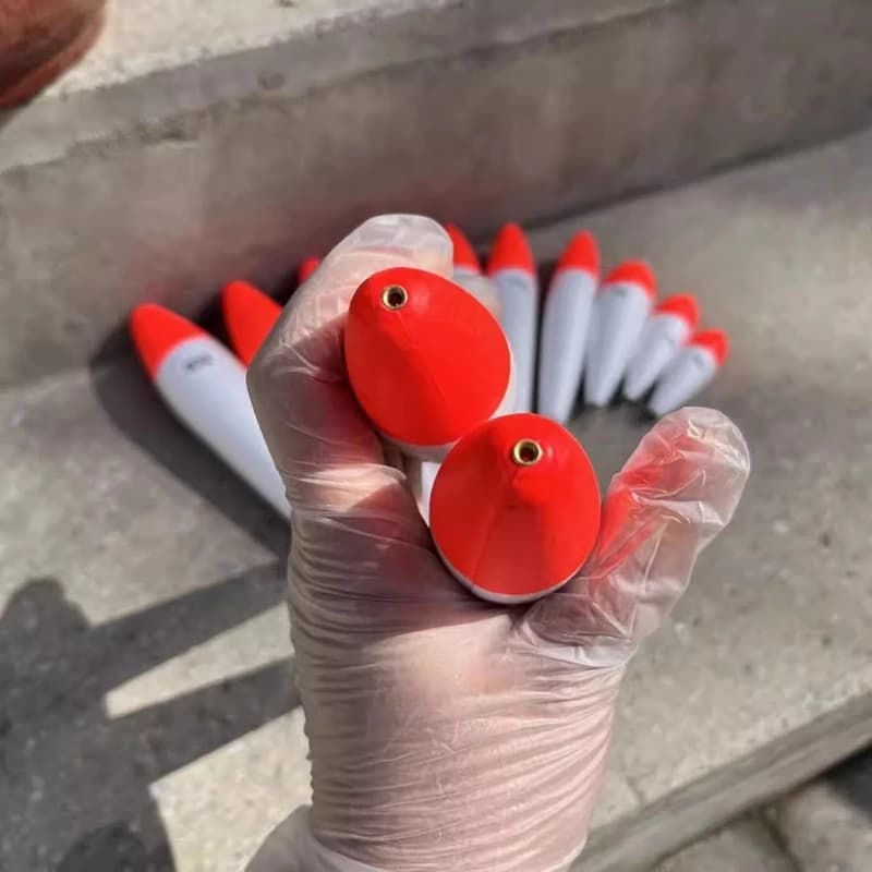 Lot de 5 flotteurs de pêche en mousse EVA 2g à 50g pour bouchon casting et