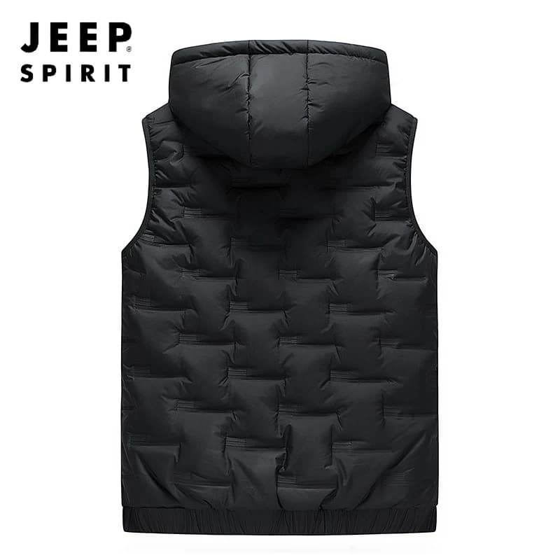 Veste polaire homme coupe-vent chaude avec capuche pour la pêche automne hiver