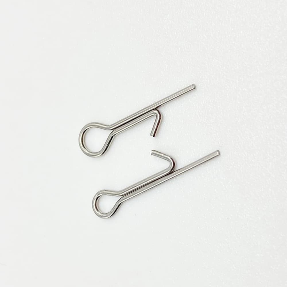Hameçons avec aiguille et émerillon pour appâts souples pêche à la carpe, pack de 10 30 50 pièces