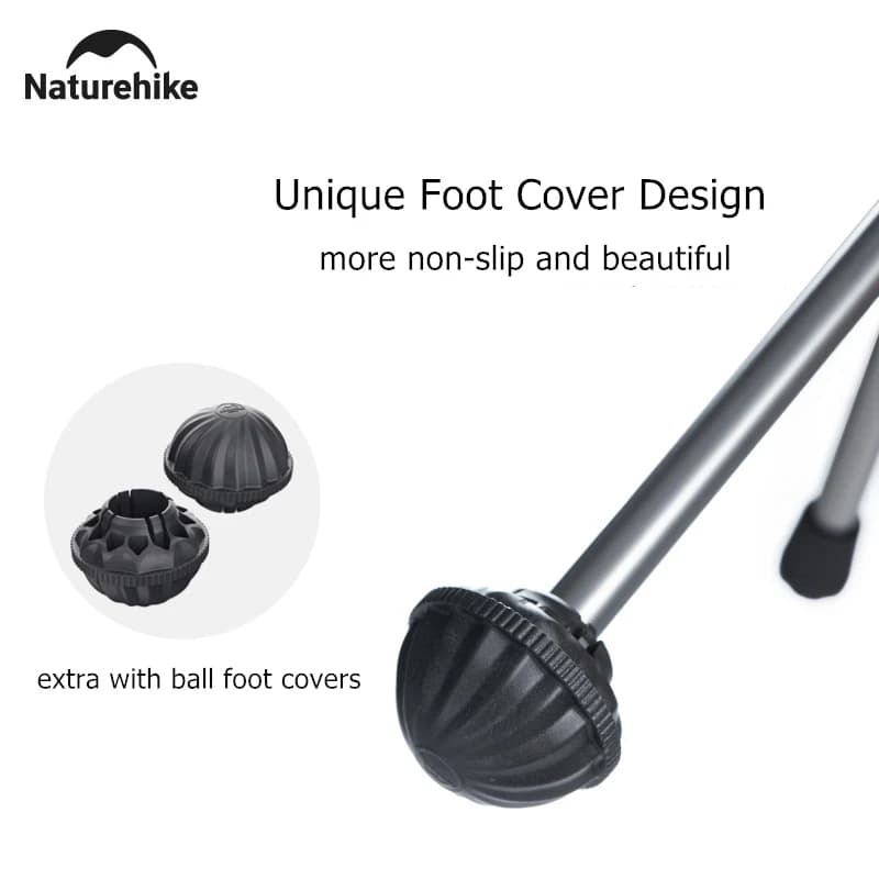 Chaise Moon Naturehike pliante légère en alliage aluminium pour randonnée pêche et plage
