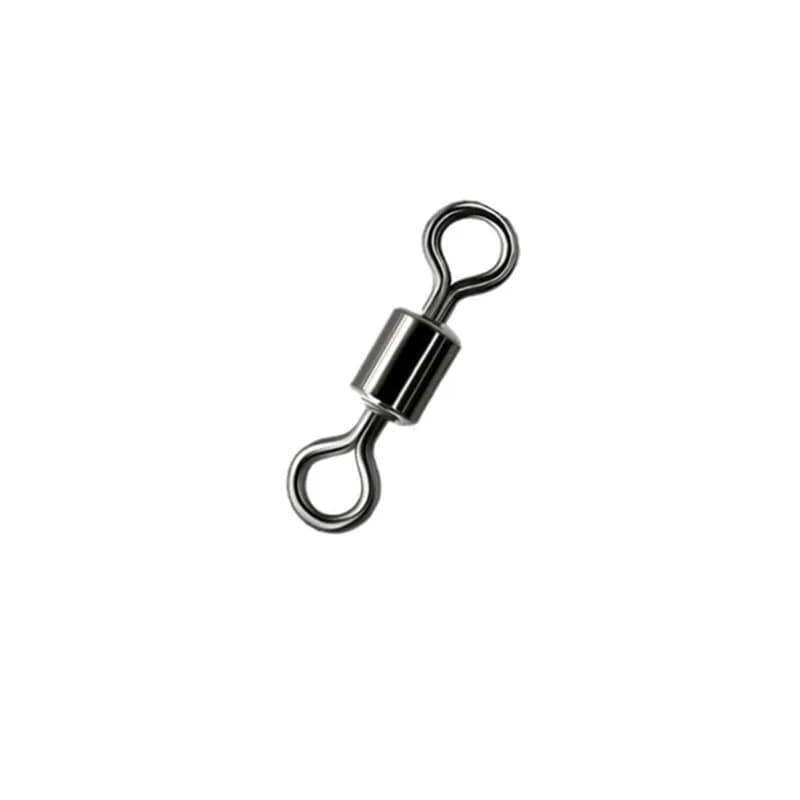 100 émerillons à roulement inox pour pêche à la carpe - Connecteurs solides pour leurres et hameçons