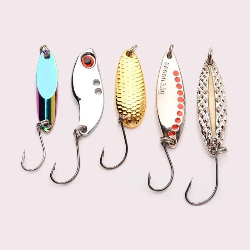 Set de leurres métal VIB 3g-15g - 3 leurres vibrants coulants pour pêche en mer et carnassiers